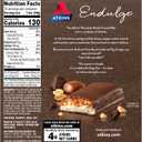 Atkins Endulge Chocolate Nutty Caramel Bar, Dessert Favorite, 2g Sugar, High in Fiber, Keto Friendly, 12 Count (EXP 06/25/25)