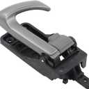 ApplianPar Gray Front or Rear Left Driver Side Interior Door Handle for Santa Fe 2007 2008 2009 2010 2011 2012