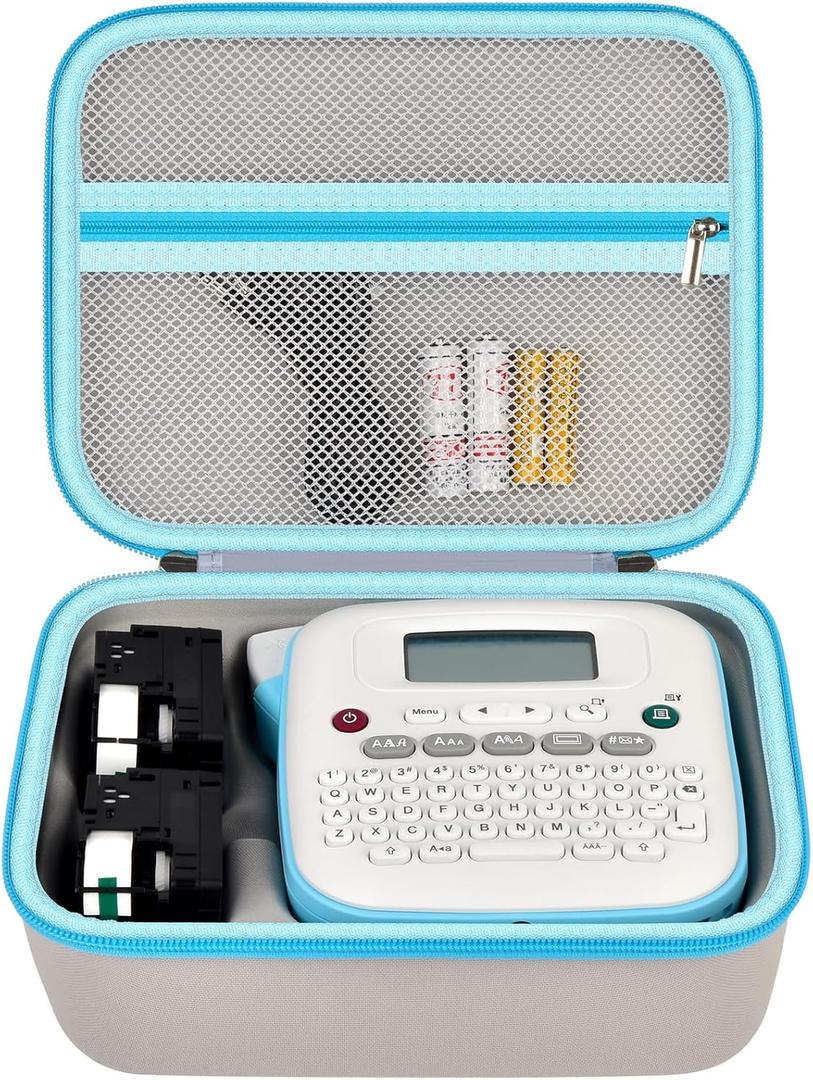 GWCASE Portable Case for Brother P-Touch PT-N20 /for PT-N25BT PT-N25BTV3 Label Maker, Organizer for Label Maker and Accessories, Travel and Office EssentialsBag Only