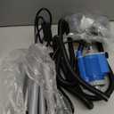 Electric Aquarium Gravel Cleaner with Filter, Upgraded 6-in-1 Automatic Water Changer & Sand Washer, 2000L/H Adjustable Flow for Freshwater & Saltwater Fish Tank Cleaning