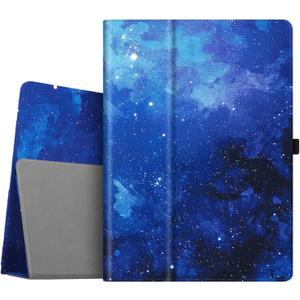 Fintie Folio Case for iPad Pro 12.9 (2nd Gen) 2017 / iPad Pro 12.9 (1st Gen) 2015 - [Corner Protection] Premium PU Leather Smart Stand Protective Cover with Auto Sleep/Wake (Starry Sky)