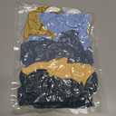 Dusty Blue Balloons Kits - 64pcs Sea Blue Balloons 12 Inch Birthday Balloon SlateBlue Ivory White Metallic Gold Balloon Sets for Boys Baby Shower Gender Reveal Wedding Party Decorations