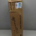 Drywall Sander, 2025 Upgraded 8-Amp Popcorn Ceiling Removal Tool with 7 Variable Speed 800-1800RPM, Drywall Sander with Vacuum Dust Collector with Extendable Handle, LED Light,12pcs Sanding Discs,Blue