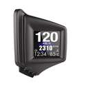 KAOLALI Car Head Up Display HUD OBD2 GPS Digital Speedometer Dual System Display Smart Gauge MPH Over Speed Alarm Odometer