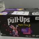Pull-Ups Girls' Night-Time Potty Training Pants, Size 3T-4T Overnight Training Underwear (32-40 lbs), 72 Ct