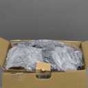 Massaging Heating Pad for Neck and Shoulders and Back, Large Electric Heating Pad for Back Pain Relief with 3 Heat Levels, 4 Massage Settings, 4 Massage Motors (Grey)