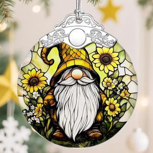 Christmas Ornament, Christmas Tree Ornaments, Keepsake Ornaments, Holiday Decor, Holiday & Xmas Gifts, Gifts for Garden Lovers & Gnome Lovers - Gnome-Theme