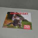 2026 Funny Cat Wall Calendar – 12 Monthly Cute Illustrations, A4 Size Home Office Decoration & Pet Lover Gift