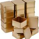 Peohud 20 Pack Tin Boxes with Lids, Empty Metal Tins, Portable Storage Metal Tin Container Organizer for Cookie, Candy, Treats, Gifts, Favors and Crafts