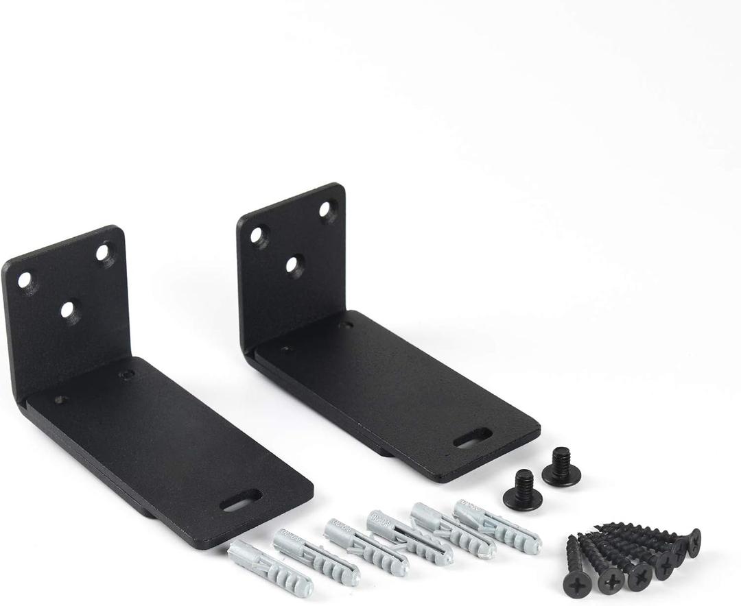 Adjustable Wall Bracket Speaker Mount for WB-300 Sound Touch 300 Soundbar Soundbar 500 Soundbar 700 Speaker (Black)