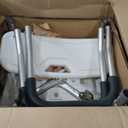 Drive Medical Shower Chair with Back & Padded Arms - Adjustable Height Bath Seat for Safety & Comfort - Lightweight Aluminum Construction- 350 Lb Capacity - White