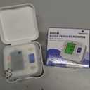 P PANACARE Wrist Blood Pressure Monitor for Home Use, Large LCD Backlit Display, Portable and Lightweight, 298 Memory Storage for 2 Users with Carrying Case