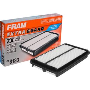 FRAM Extra Guard CA8133 Replacement Engine Air Filter for Select 1998-2002 Honda Accord (2.3L), Provides Up to 12 Months or 12,000 Miles Filter Protection