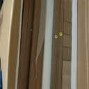 SICOTAS Rattan Nightstand Set of 2, Rattan Decor Drawer with Brass Knobs Night Stand Bedside Table Boho End Tables Side Tables with Storage Shelf for Bedroom,Small Space (Carbon Cherry)