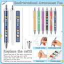 Sayglossy 30 Sets Pi Day Gift Bulk Math Silicone Bracelets Funny Mathematics Wristbands with Symbol Bookmarks and Pens Prize for Math Lover Supplies (Pi)