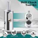 9 Gauge+11 Gauge Twist Ties EZ Tool, Steel Twist Ties Drill Truck Tool for Fixing Chain Link Fence and Loop Fences