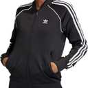 adidas Originals Women's Superstar Track Jacket (Black/White)