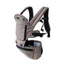 MiaMily Hipster Plus Hip Seat Baby Carrier - 6 Carry Positions - Newborn to Toddler - Lumbar Support - Charcoal Grey