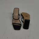 The Drop Women's Avery Square Toe Two Strap High Heeled Sandal 8.5