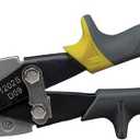 Klein Tools 1202S Metal Shears, Aviation Snips, Straight Cut, Orange