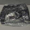 Bagenius Clear Bag Stadium Approved, 12x6x12 Clear bag for Stadium Events, Women's Top-Handle Bags for Concert Festival Work (Black)