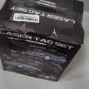 Laser Tag Set for Kids, Teens & Adults - 4 Blasters + 4 Vest Sensors with 4 Multi-Game Modes - Fun Ideas Age 8+ Year Old Toys - Includes Accessories - Boys & Girls Outdoor Teenage Group Activities (4 Player Pro Set (Battery Operated))