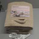 11 Inch Storage Cubes, 3 Pack Cube Storage Bins for Organizing, Cotton Rope Woven Baskets for Shelves, Bathroom, Kids Room, Closets, Baby Nursery - Jute