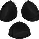 TopBine Bra Pads Inserts Women's Sports Cups Removable Bra Replacement Insert for Bikini Swimsuit