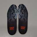 (New) Work Comfort Orthotic Insoles - Anti Fatigue Shoe Insert Men Women - Low Arch Support - Shock Absorption - Foot Pain Relief - Work Boot Insoles (Black Hexagons, L) (L(Men 9.5-10.5||Women 10.5-11.5))