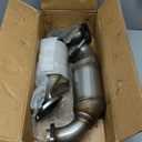 Upgrade Front & Rear Catalytic Converter Compatible with 2011-2019 Chrysler 200 Town & Country Dodge Grand Caravan Journey Avenger 200 3.6L Replace 674121 (EPA Compliant)