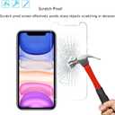 Ailun 2Pack Screen Protector Compatible for iPhone 11 [6.1 inch] + 2 Pack Camera Lens Protector,Tempered Glass Film, [9H Hardness] - HD