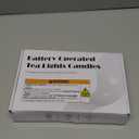 Homemory Cool White Flameless LED Tea Lights Candles, 200+Hour Battery Operated Fake Electric Votive TeaLights for Christmas, DIY Mood Lighting, Party, Holiday, Funeral, Home Decor, 24-Pack