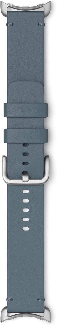 Google Pixel Watch Crafted Leather Band - Only Compatible with The 45mm Pixel Watch 3 - Moondust - Small