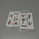 2 x 24 PCS Washington American Wizards Basketball Stickers for Water Bottle, Laptop, Bicycle, Computer, Motorcycle, Travel Case, Car Decal Decoration Sticker