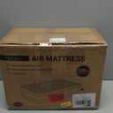 OhGeni 18" Luxury Twin Air Mattress with Built-in Pump, Inflatable Bed with Silk Foam Topper for Superior Comfort, Premium Blow-Up Mattress for Home, Camping & Guests, Easy Setup, Extra Support, Black