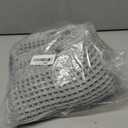 GRLYUH Waffle Bath Mat - Boho Bathroom Rugs Non Slip Washable, Super Absorbent & Quick Dry, Small Bath Mats Farmhouse Bathroom Decor, 18'' x 30'', Light Grey