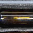 [Luxury] Kitchen Soap Dispenser Set - 16OZ Amber Glass Bottle, Stainless Steel Pump, Instant Dry Tray, Waterproof Labels, Non-Slip Silicone Pad, and Dish Brush | Upgrade for Your Kitchen and Bathroom