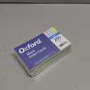 Oxford Blank Index Cards, Blank Note Cards, Flashcards for School, 4 Assorted Pastel Colors: Pink, Blue, Green and Yellow, 3 Inch x 5 Inch, 200 Cards Per Pack (1017491)