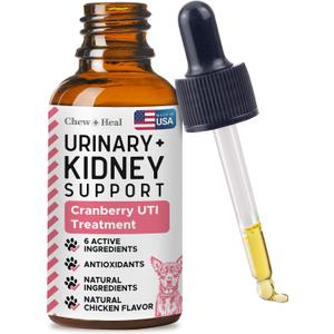 Kidney Support for Dogs, 2 oz - Dogs UTI Treatment for Urinary Tract Health