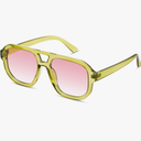 livho Trendy Polarized Square Aviator Sunglasses Women Men Square Eyewear Frame, Retro Sun Glasses for Women Men 2025 Shades