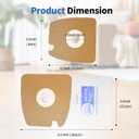 Gudotra 20 Packs Vacuum Bags Replacement for Eureka Style MM 3670 3680 Series Canisters Vacuum Bags Replace Part 60295A 60295B 60295C 60297A