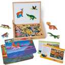Melissa & Doug National Parks Wooden Picture Matching Magnetic Game Kids Animal Magnets Activity for Boys and Girls Ages 3+ - FSC-Certified Materials