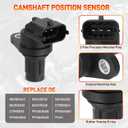 4Pcs Camshaft Position Sensor & 4Pcs Camshaft Adjuster Magnet Solenoid Kit Compatible with Mercedes-Benz C230 C250 C280 C300 C350 CLK350 CLK550 E280 E300 E350 G550 GL450 Replace#2720510077 0009050443
