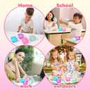 3pack Stress Cube Squishy Stress Balls for Kids Ice Cubes Squishy for Adults Fidget Toy for Your Best Mellow and Chill Square Shape with Filling in Pink Purple Blue for All Age (3pcs)