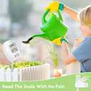 [Upgraded] Soil Moisture Meter, 4-in-1 Soil pH Tester, Moisture/Light/Nutrients/pH Meter for Gardening, Lawn, Farming, Indoor & Outdoor Plants Use, No Batteries Required, Gifts for Plants Lover (White)