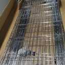 REIBII 45.5''W Storage Shelves Wire Shelving, 5 Tier Pantry Shelves for Storage Rack, Adjustable Metal Shelving for Pantry Kitchen Steel Shelving, 45.5" W x 71" H x 17.7" D