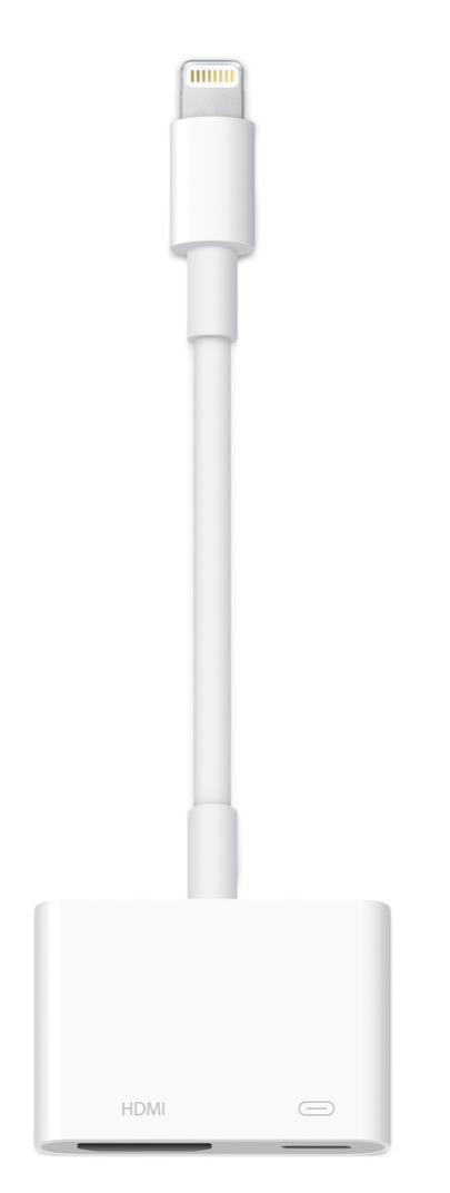 Apple MW2P3AM/A Lightning Digital AV HDMI Adapter iPhone 14/13/12 A1438