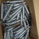 72 Pieces Trampoline Springs Replacement with T-Hook Heavy Duty Stainless Steel Trampoline Springs