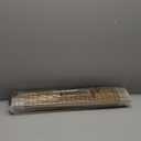 LazBlinds No Tools No Drill Cordless Bamboo Roman Shades, Light Filtering Window Treatment, Roll Up Bamboo Blinds for Windows 27'' W x 48'' H, Eastfield Teak