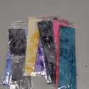 Tie Dye Headbands Stretch Headbands Elastic Yoga Hairband for Teens Girls Women Adults, Assorted Colors, 10 Pieces 